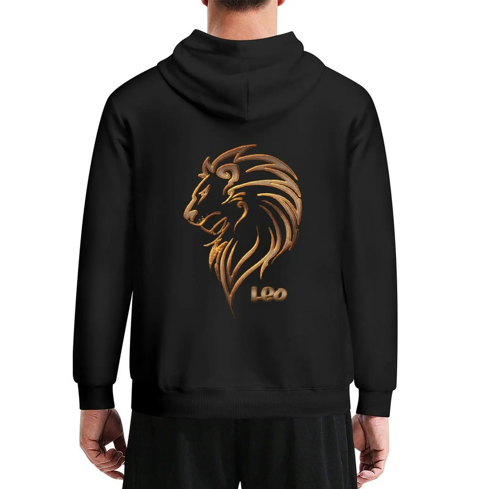 

Zodiac Leo Hoodie men wear japanese style clothes for men autumn jacket men new features of hoodies & sweatshirts