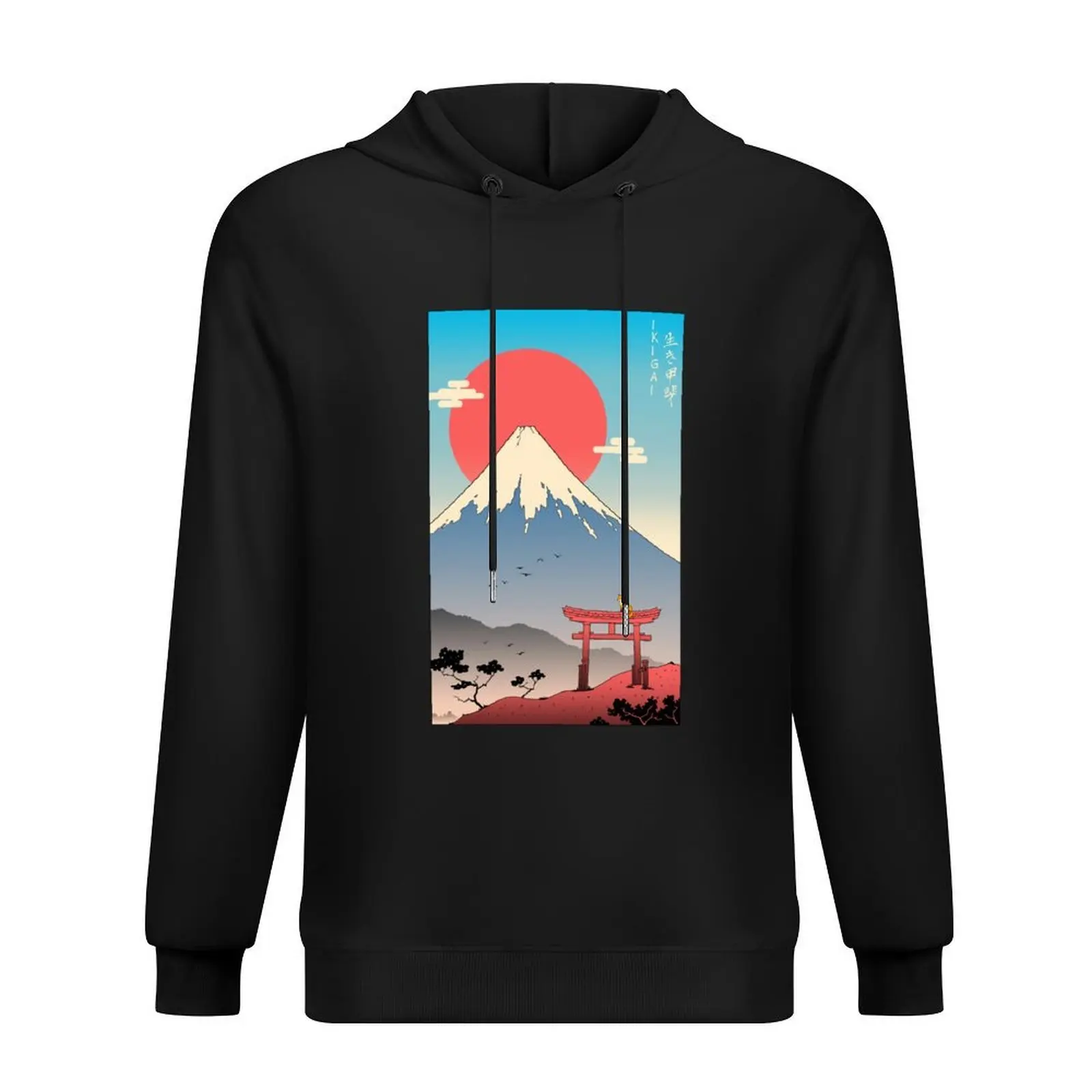 

Ikigai in Mt. Fuji Hoodie male clothes anime clothes autumn new products clothes for men mens hoodie