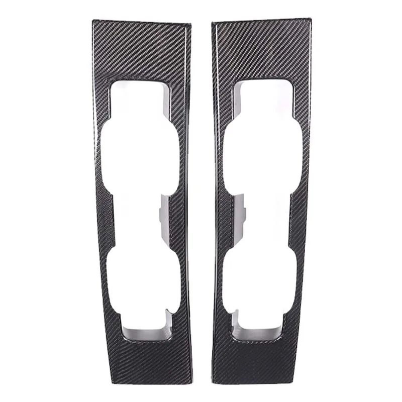 

Настоящее углеродное волокно для Land Rover Defender 90 110 130 2020-2025, защитная панель заднего фонаря автомобиля, декоративные автомобильные аксессуары