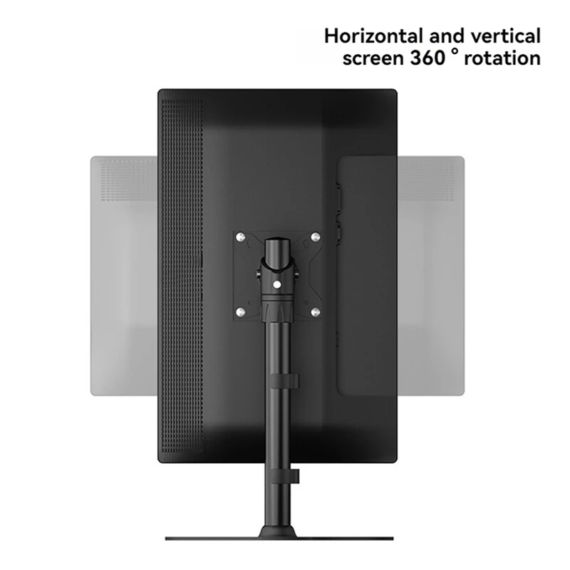 Desktop Monitor Arm Holder Lcd Led Display 14-27In Touch Screen Stand Mount Support Plasma Tv Base Pc Metal Bracket