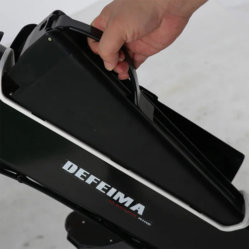 New Dual Battery 16 Inch Monster PRO Electric Bicycle Express Food Delivery Moped Lithium 21ah 30ah Battery Scooter