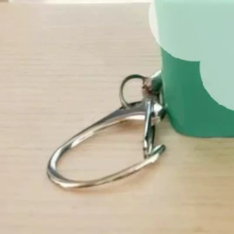 

Snake Button Sound Keychain With Colorful Lights Rechargeable Animal Keyboard Fidget Clicker Stress Relief Hanging Ornament