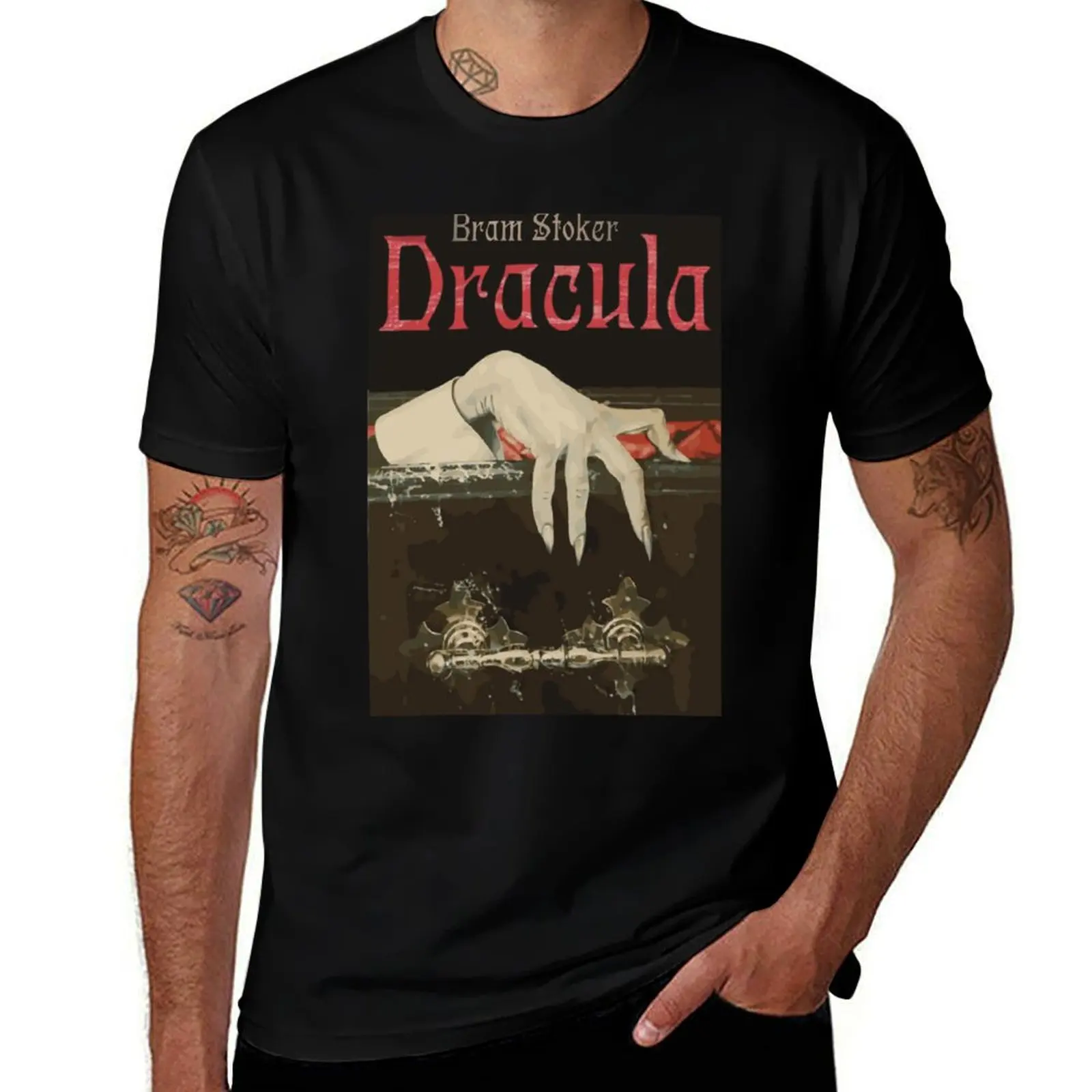 

Dracula T-Shirt for a boy oversize t-shirts man Luxury man t shirts for men graphic