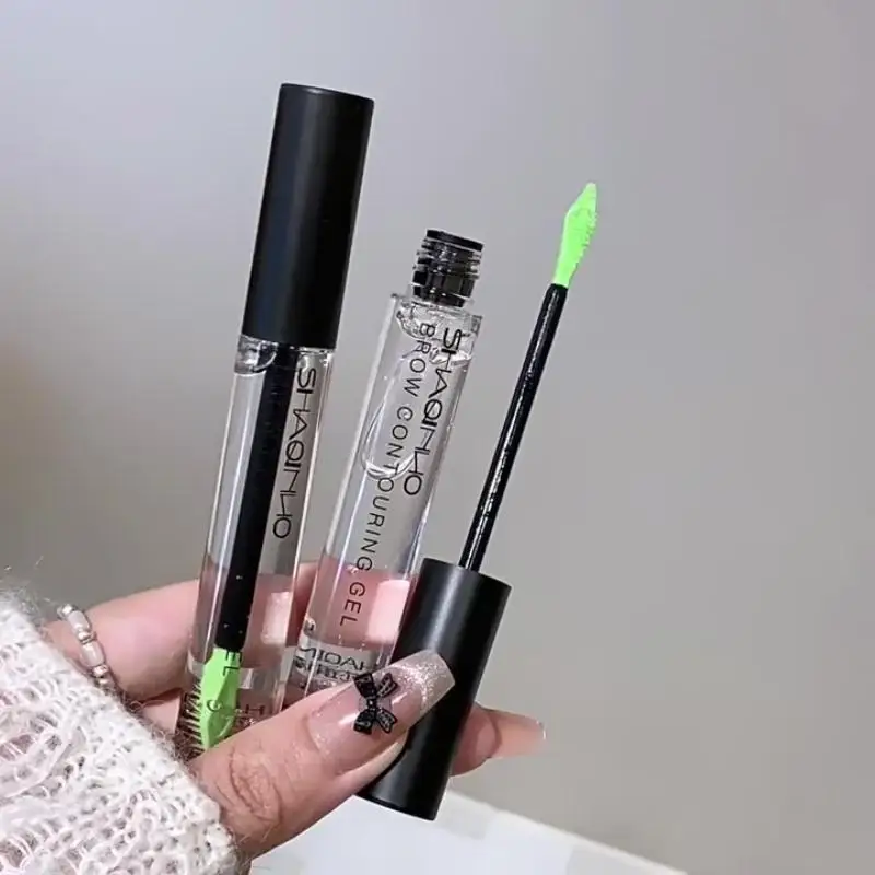 12g 3D Che Modella Radice Trasparente Gel per Sopracciglia Selvaggia Trasparente Styling Fissaggio Sopracciglia Tenuta 16 Ore Impermeabile Trucco per Sollevamento Sopracciglia ad Asciugatura Rapida