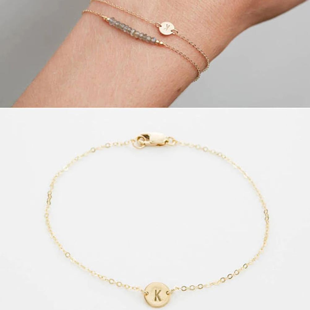 

Women Letter Anklet Bracelet Adjustable Letter Beach Anklet Chain for Girl Summer Fashion Foot Jewelry Gift