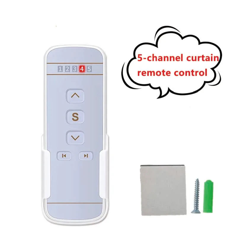 ستارة التحكم عن بعد، 433 ميجا هرتز 5 قناة ستارة نقية للتحكم عن بعد صندوق أبيض فتاحة باب المرآب لأغراض واحدة، صندوق أبيض 1 قطعة #3