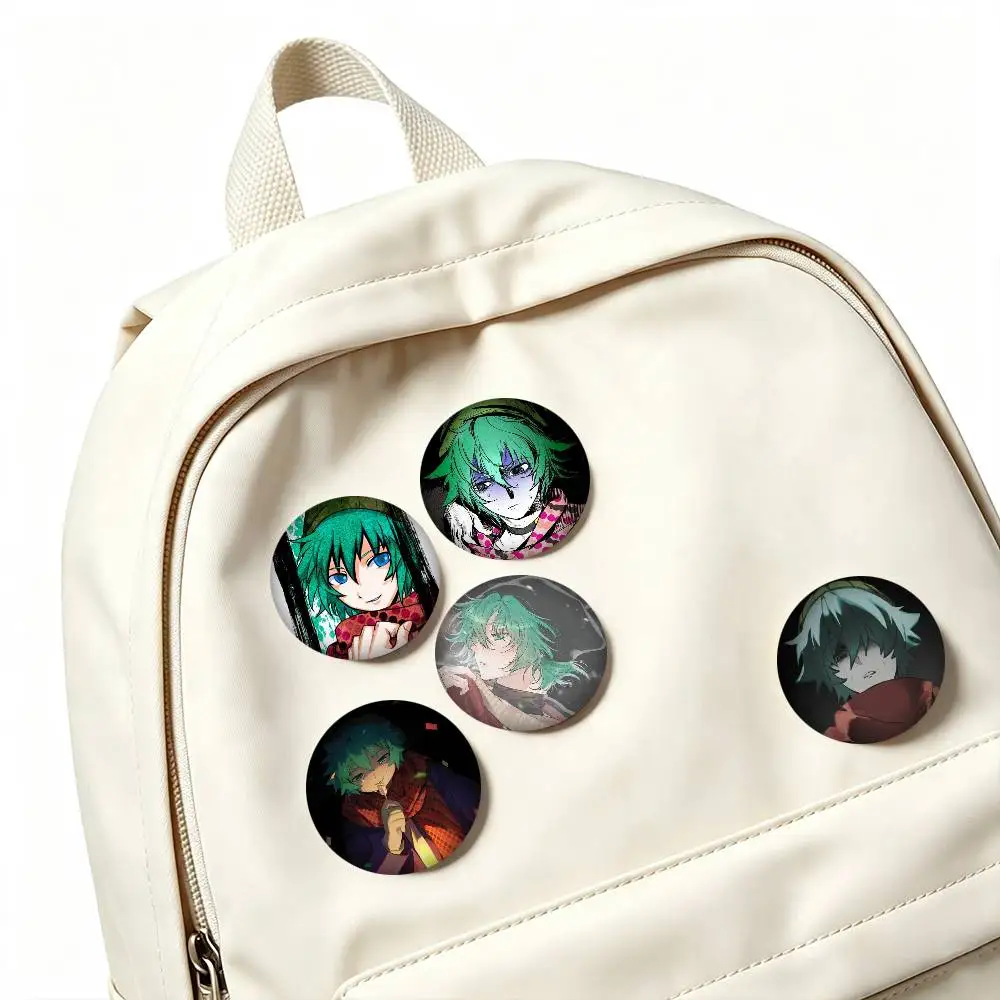 Y-Your Turn To Die Shin Tsukimi   25 32 44 58 75mm Badges Personalized Round Brooches Pins Accessory Gift