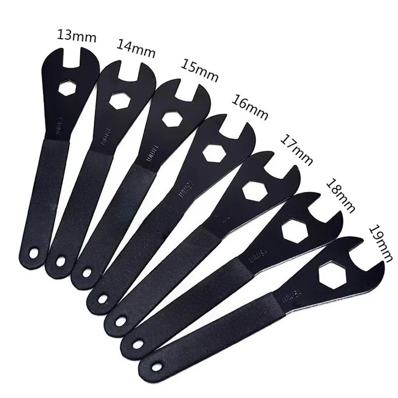 

7PCS Portable High Carbon Steel Cone Bike Axle Wrenches Set Bicycle Spindle Hand Spanner Cycling Outdoor Repair Tools Accesories