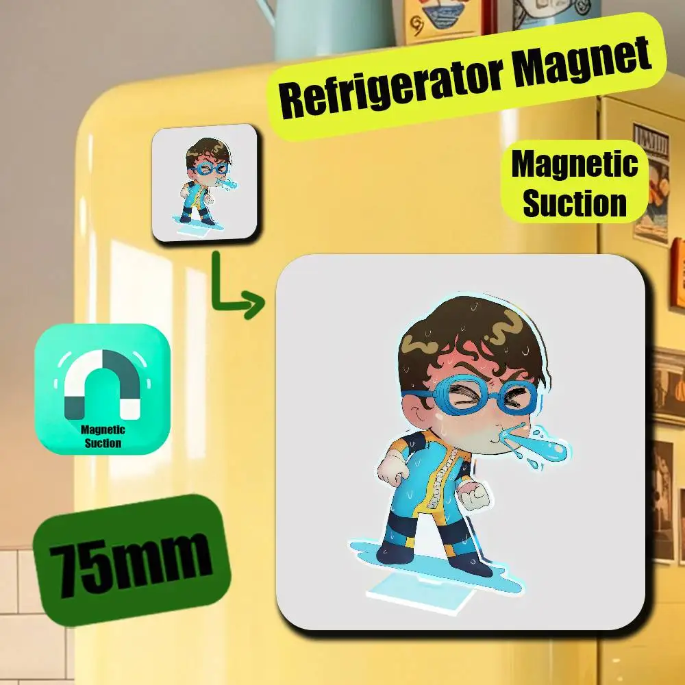 For Waterboy Dispatch Refrigerator Magnets Metal Icebox Cabinet Custom Fridge Magnetic Card Cover
