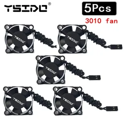 5Pcs YSIDO Hight Speed 4010 3510 3010 Cooling Fan Heat Dissipation for Hobbywing Traxxas ARRMA 4268 4274 1/10 1/8 1/7 RC Car