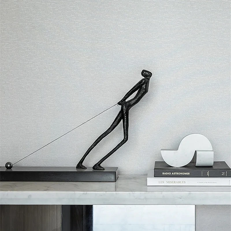 b1 figure sculpture ornament porch TV cabinet study art installation ornament kawaii room decor living room decoration