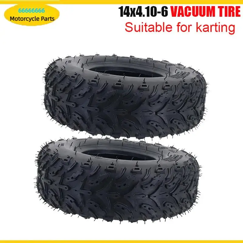 ATV Tire 145/70-6 14X5.00-6 13X5.00-6 four wheel vehcile Fit for 50cc 70cc 110cc Small ATV Front Or Rear Wheels