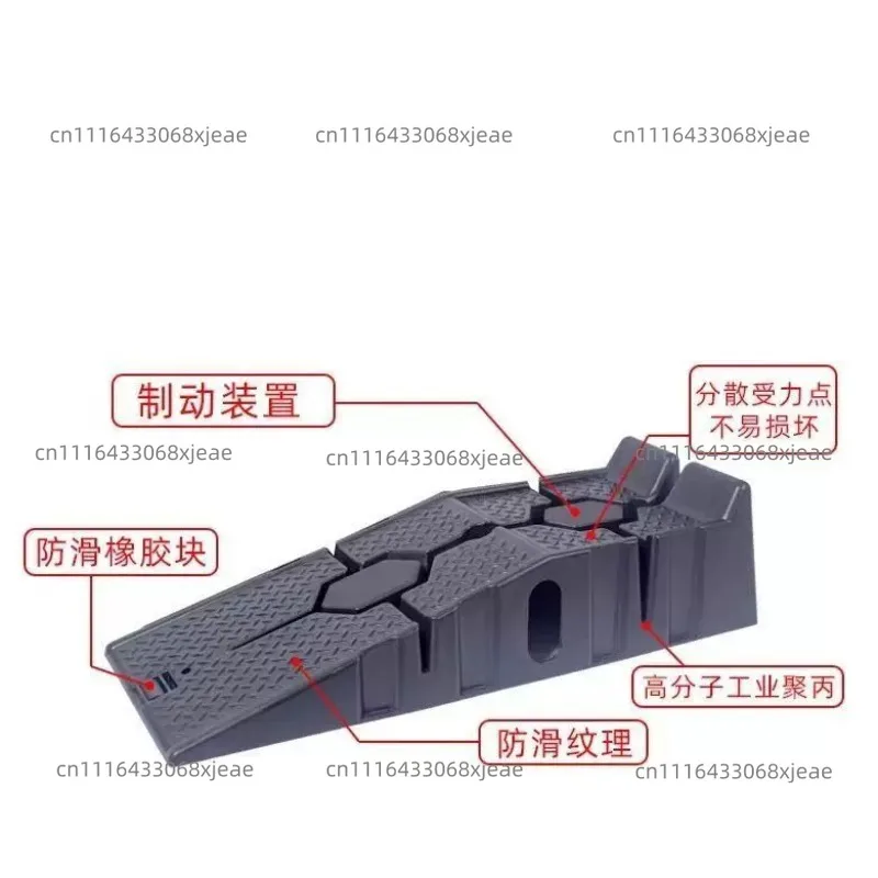 1 Pair Black 2500kg Heavy Car Ramps 900 Mm Long Anti-Slip Working Ramp Car Oil Changing Repair Maintenance Jacket Lift Tools
