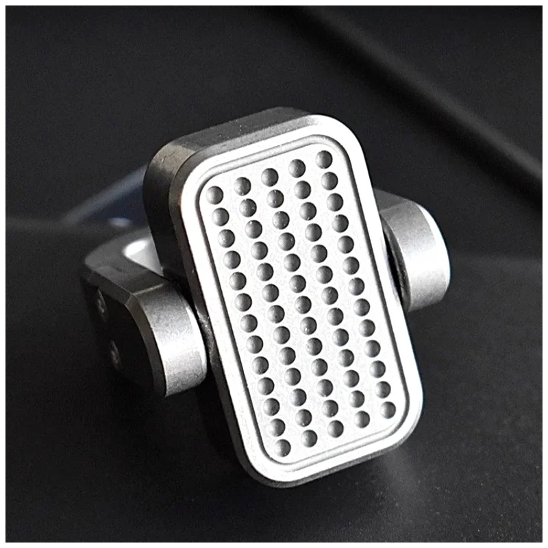 Magnetic Push Card Fidget Spinner Mechanical Paragraph Slider Titanium Alloy EDC Relieve Stress Relief Office Desk Toys
