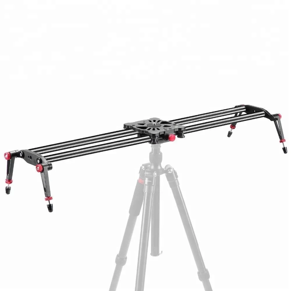 80cm Carbon Fiber Camera Track Dolly Slider Rail System For Stabilizing Photograph Movie Film Video Making DSLR Camera