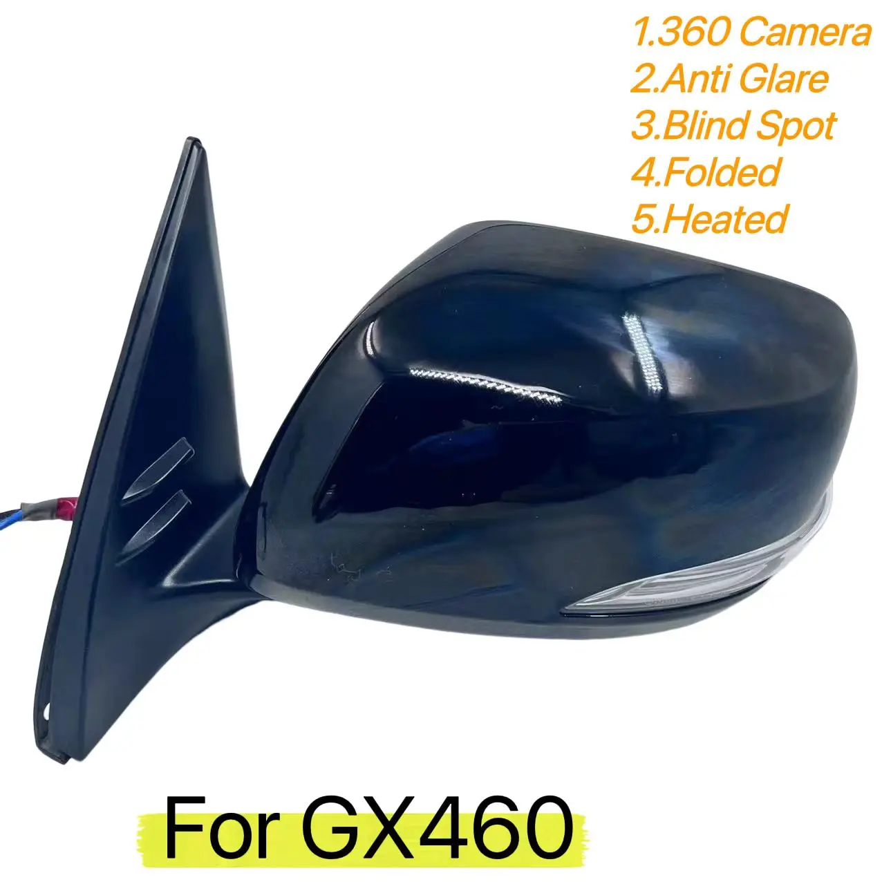 High-quality and best-selling GX400 460 car rearview mirror anti-glare side mirror