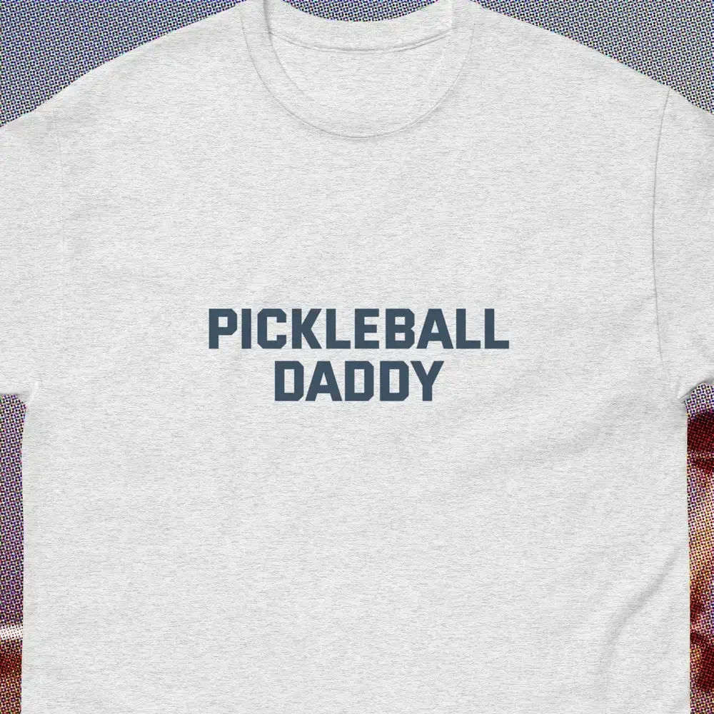 

Pickleball Daddy Master King Winner Funny Oddly Specific Sports Dink Shirt