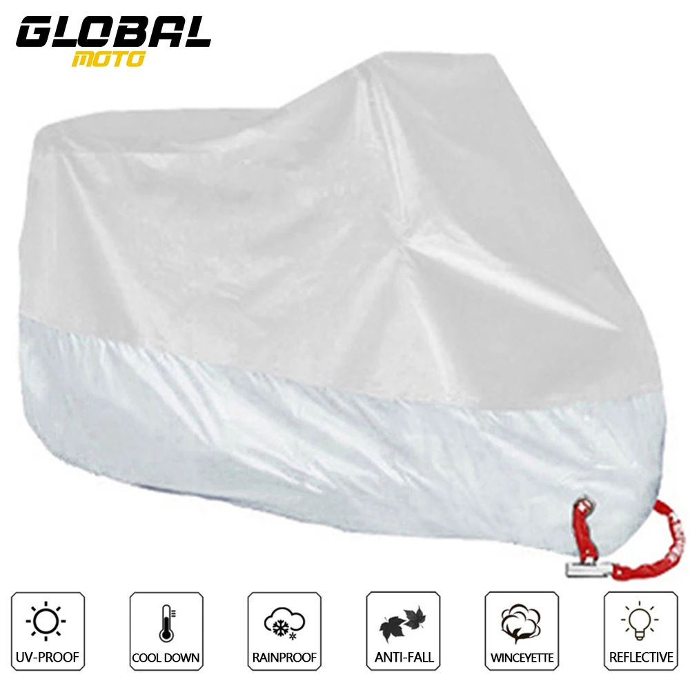 Motorcycle Waterproof Cover For Motorbike All Season  Dustproof UV Protective Indoor Scooter Outdoor Motocross Rain Covers