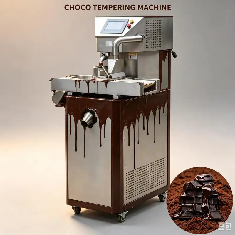 Commercial Automatic Chocolate Tempering Machine Precise Temperature Control Melting Equipment for Confectionery