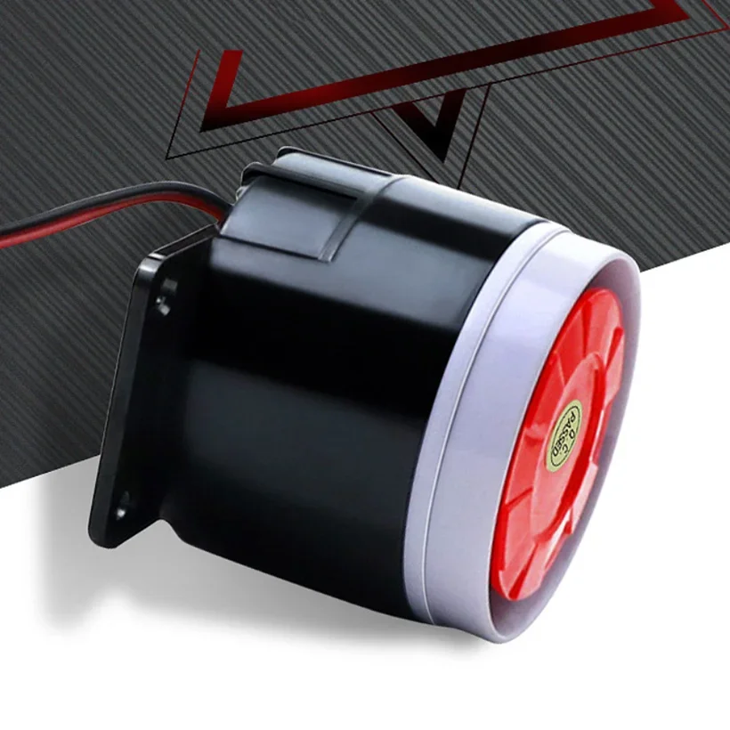 DC 12V Wired Mini Horn Siren Home Security Sound Alarm System 120dB Anti Theft Alarm Mini Alarm