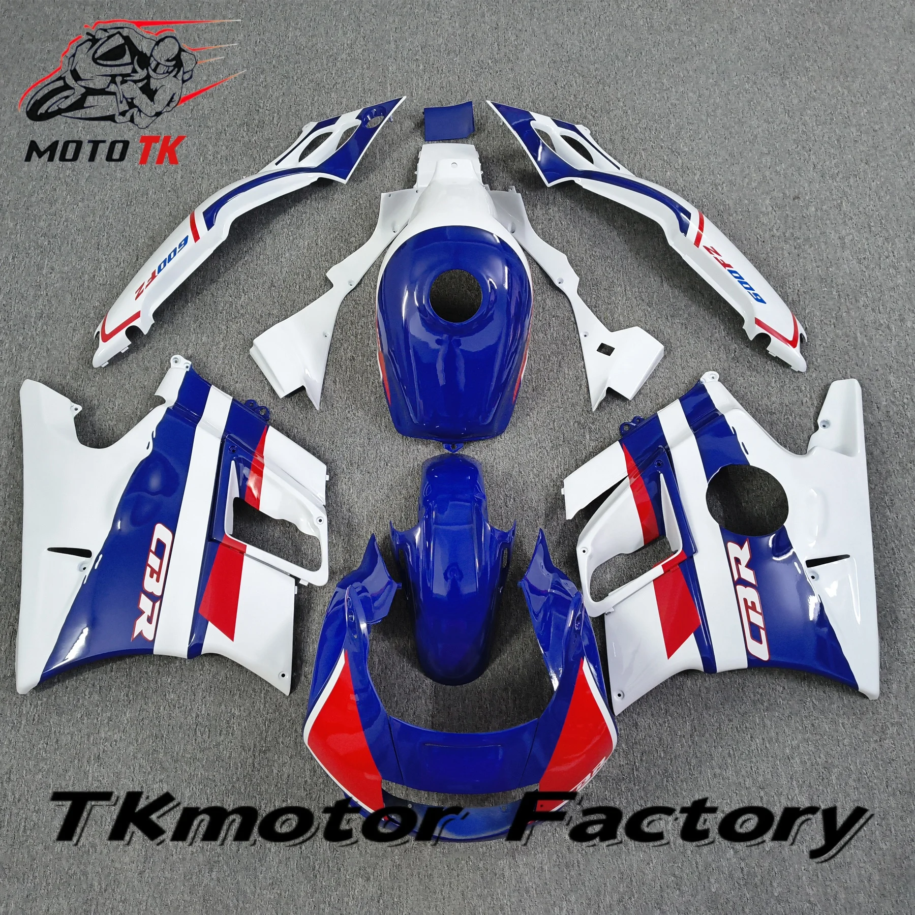 1991 - 1994 CBR 600 F2 Plastic Fairings 1991 CBR 600 F2 Full Body Kits 1992 For Honda Cbr600 Fairings