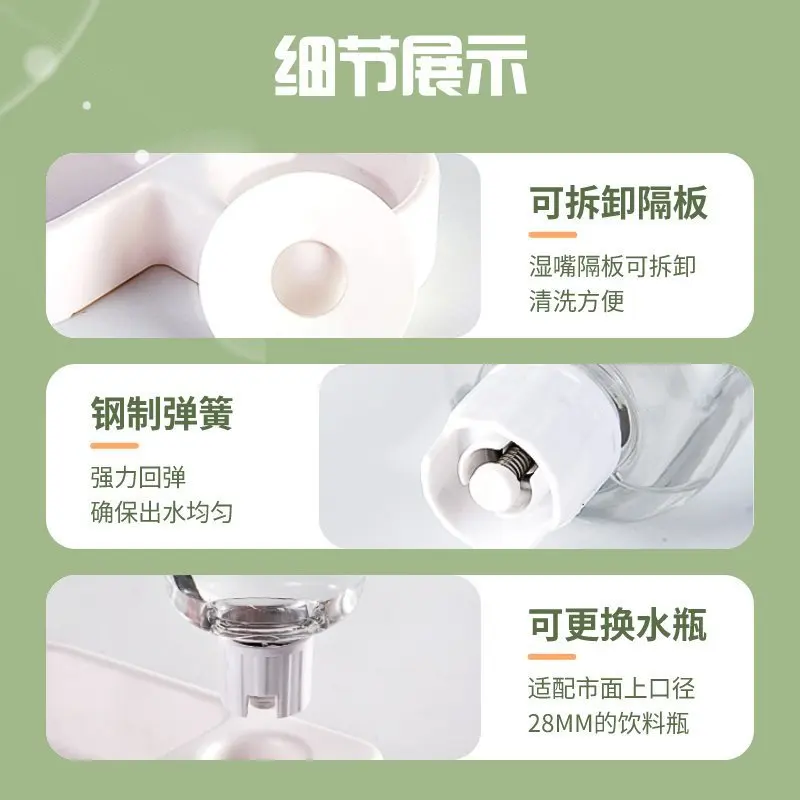 وحدة تغذية للقطط، حوض للكلاب والقطط، مزود بوعاء موزع مياه، وأدوات إعادة التدوير الأوتوماتيكية، ومنتجات الحيوانات الأليفة العالمية