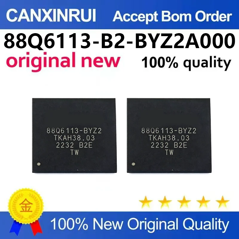 (5pcs-100pcs)Brand new original 88Q6113-B2-BYZ2A000 packaged TFBGA-356 Ethernet switch