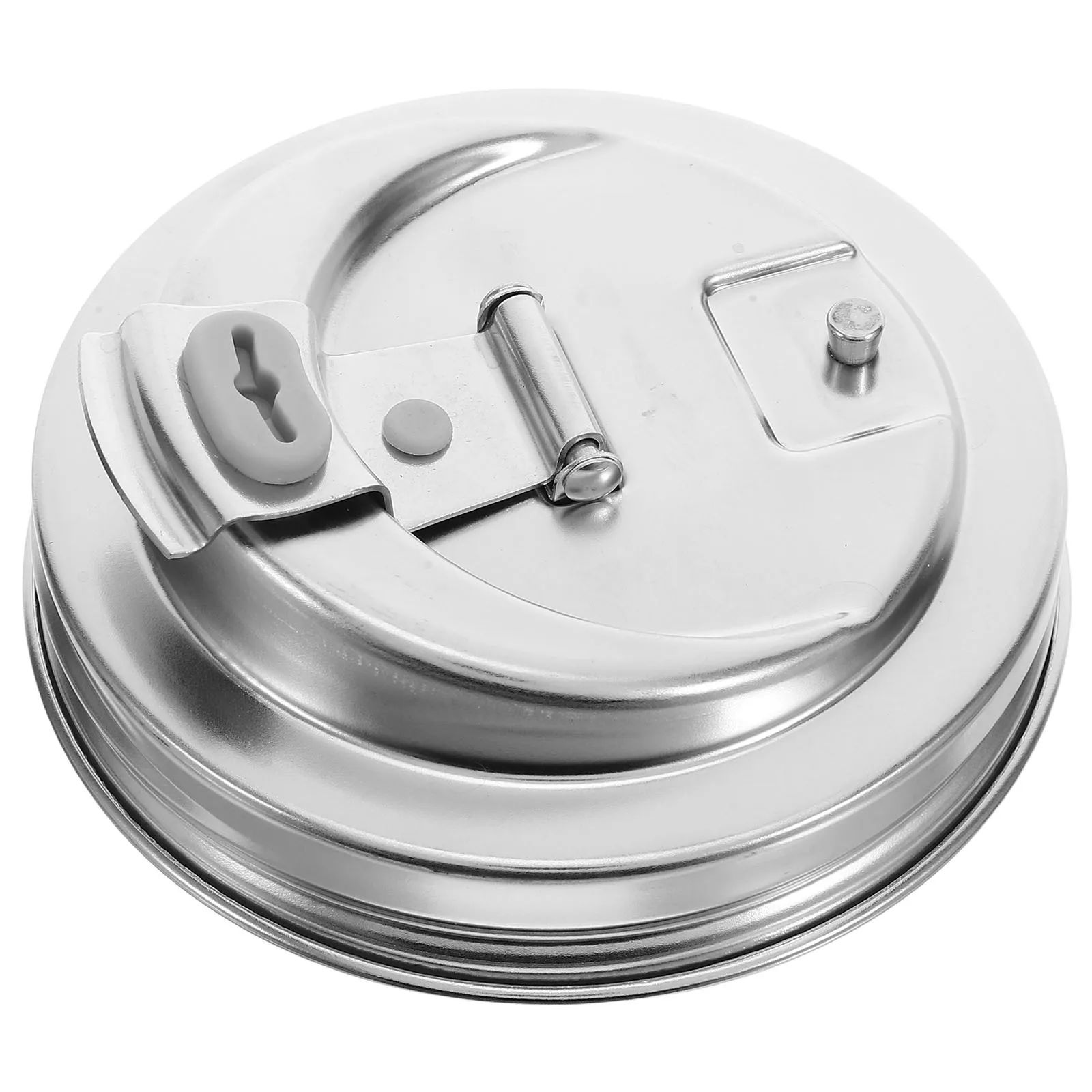 

Wide Mouth Mason Jar Lid Stainless Steel Leak-Proof Caps 86Mm Reusable Mason Jar Accessories Juicer Drinking Pour Spout Canning