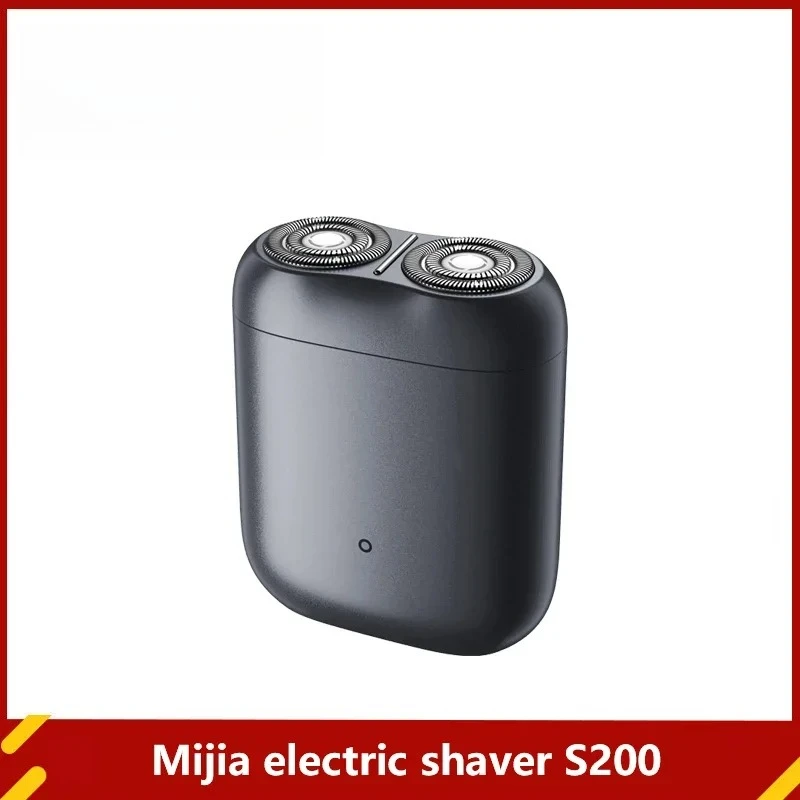 

Электробритва MIJIA S200 - интеллектуальная активация сенсором, двойная дуговая сетка с лезвиями, компактная и портативная