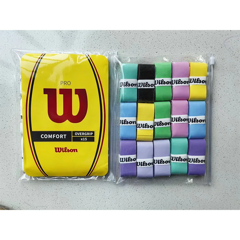 Anti Slip wilson Overgrip Tennis Sweatband Grip Racket Padel Accessories Shock Absorber Raquete De Tennis Badminton Training