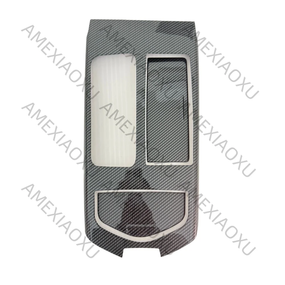 

DIY Carbon Fiber Center Style Console Panel Cover Trim For Maserati Ghibli 2013-2016 Black Gear Shift Car sticker