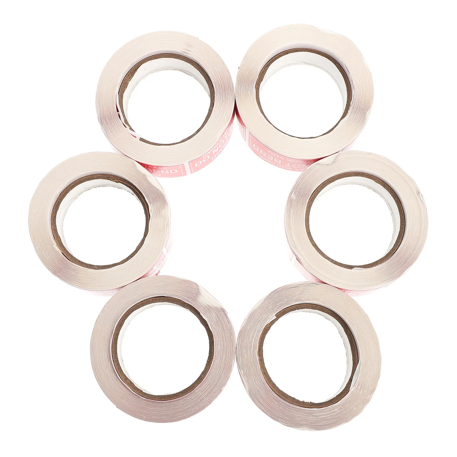 

6 рулонов наклеек-предупреждений для упаковки, этикетки для транспортировки хрупких товаров, клейкие наклейки, привлекающие внимание, с белым английским текстом, легкие, простые в использовании.