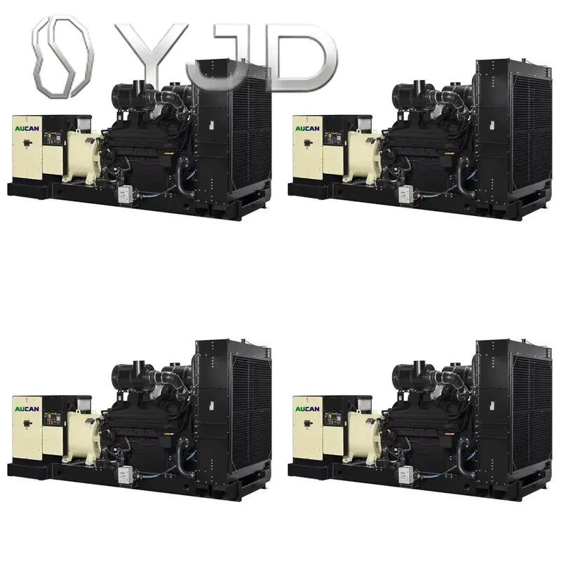 100kVA KOFO Engine Industrial Generator 50/60Hz Open Frame Silent Canopy Type 80dB Soundproof Enclosure with ATS