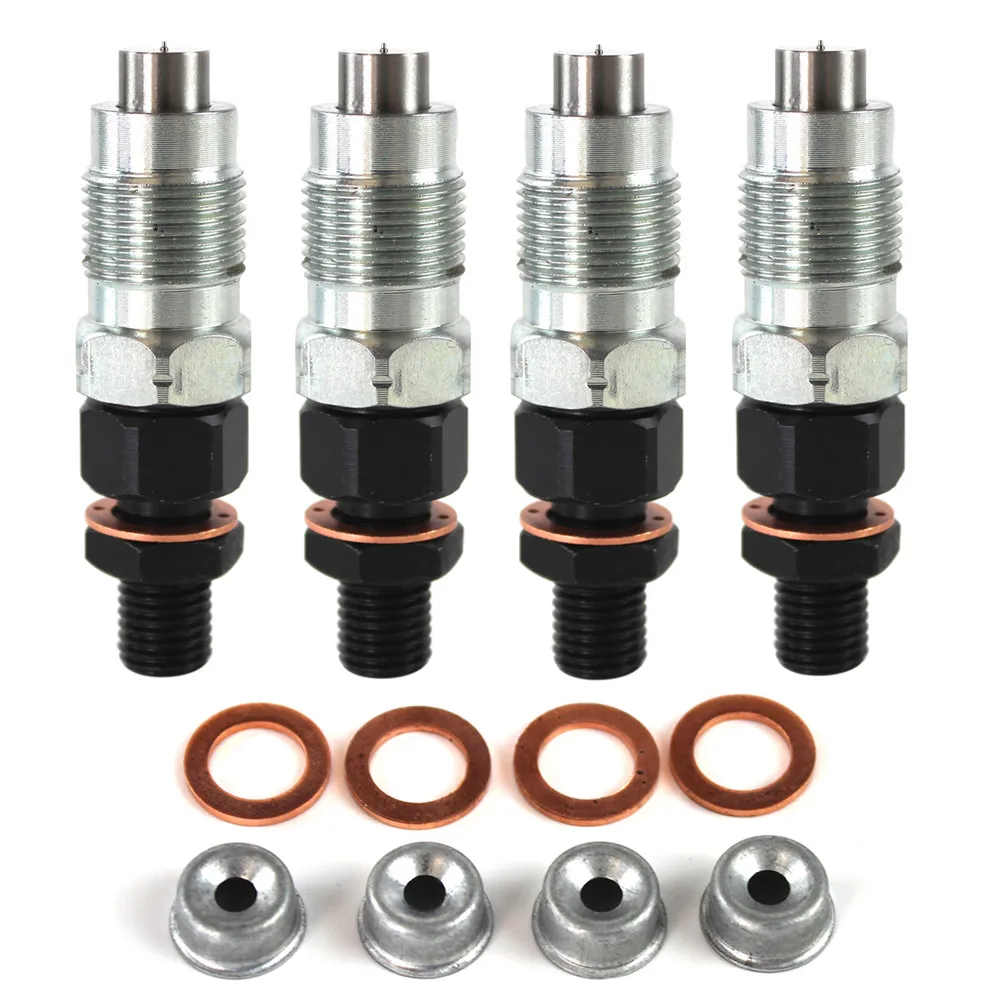 

4Pcs New Fuel Injectors Nozzel Assy for Kubota V2203 V2003 V1903 D1703 16454-53900 16454-53905 16454-53903 16454-53000