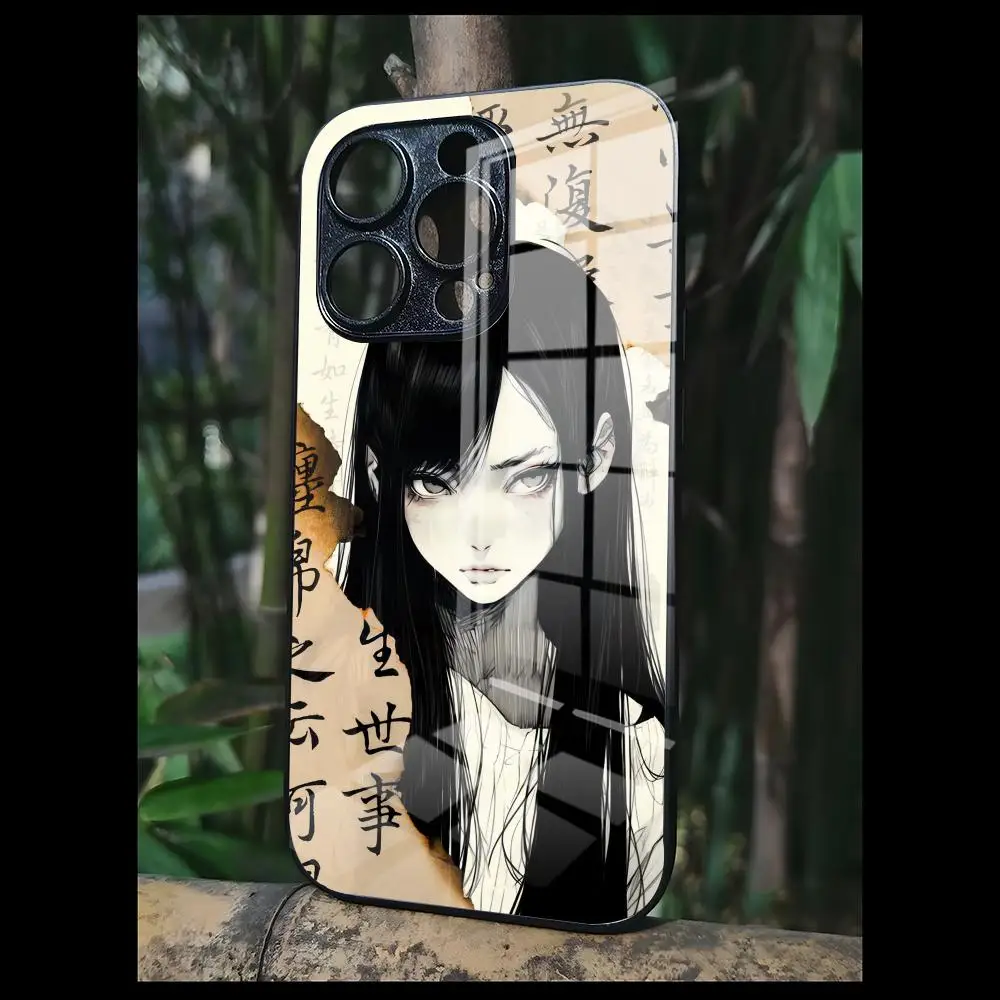 Chinese Style Butterfly Phone Case For OPPO A 55 54 One Plus 8T 92s A93s A94 95 8 9 7 Pro FindX3 X5PRO RENO4 RENO7 5F 6Z Glass