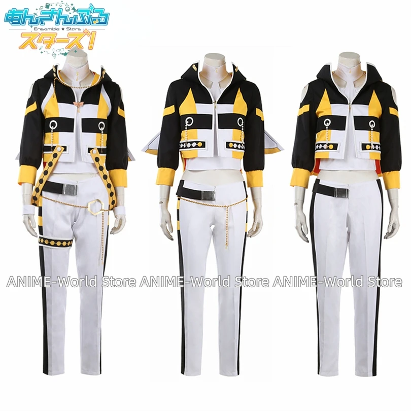 Ensemble Stars 2 Hardworking Honey Bee Oukawa Kohaku Shiina Niki Amagi Rinne Cosplay Costume Halloween Christmas Costume