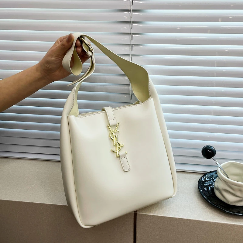 

Минималистичная винтажная сумка через плечо с однотонным и модным буквенным логотипом для женщин, элитная мода