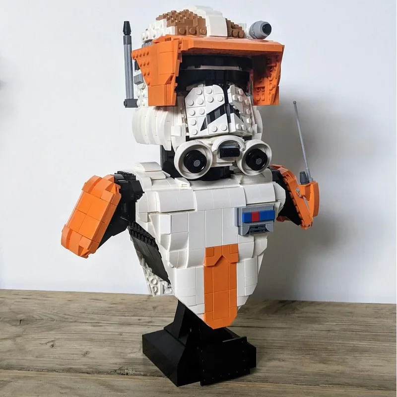 

1522pcs MOC Science Fiction Movie (STAR BATTLE)Commander Cody (Phase 2) Figure Helmet Series Building Blocks Model Festival Gift