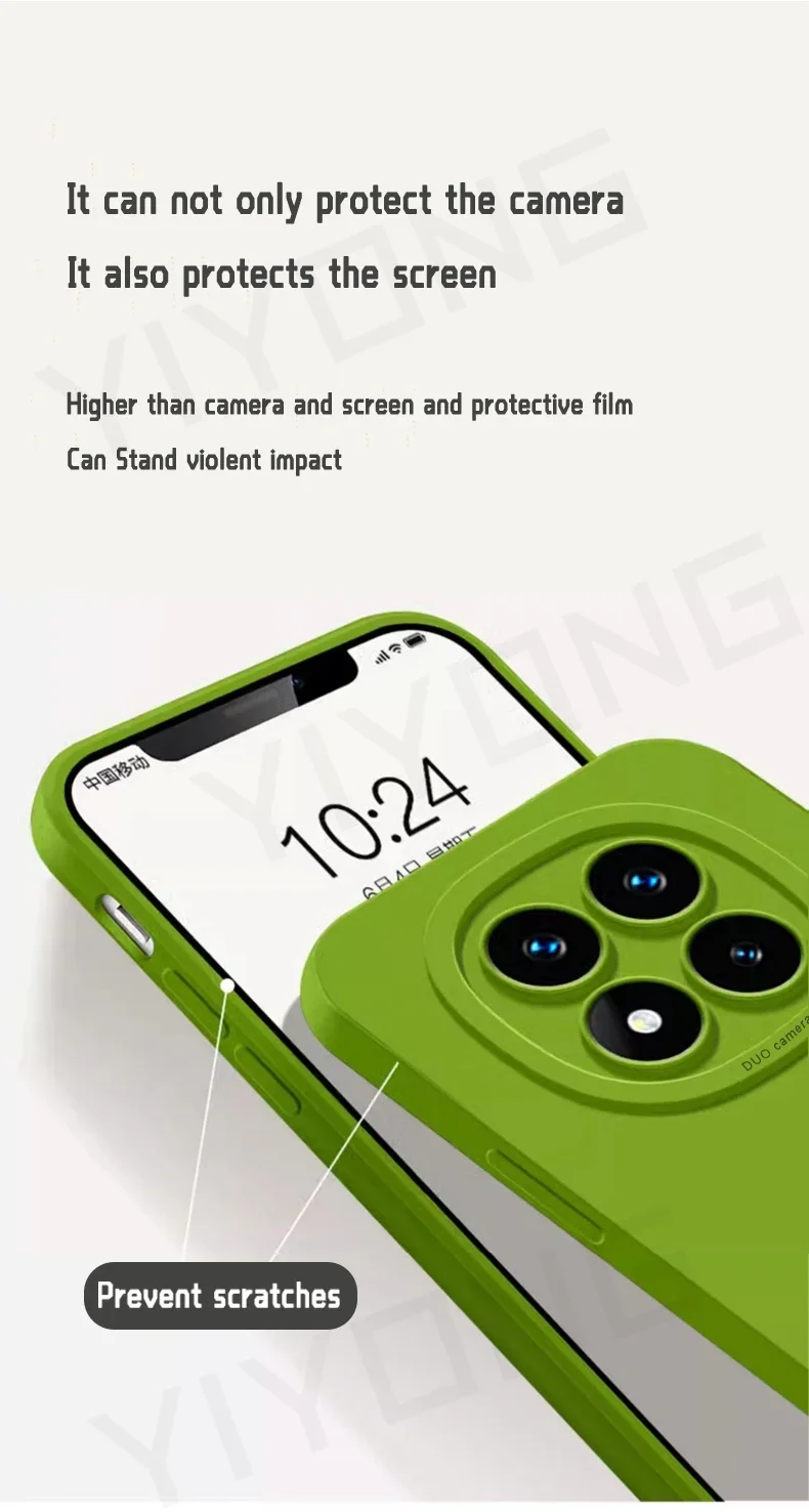 Für Redmi Note14 Pro+ YIYONG Seidig-Flüssige Silikon-Softcover Xiaomi Redmi Note 14 13 15 Pro Plus 5G Note15 5G Global Handyhülle – Detail 8