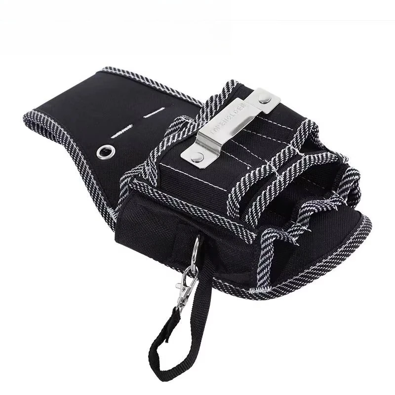 9-in-1 High-quality Tool Waist Belt Practical Kit Holder 600D Nylon Fabric Tool Electrician Waist Bag