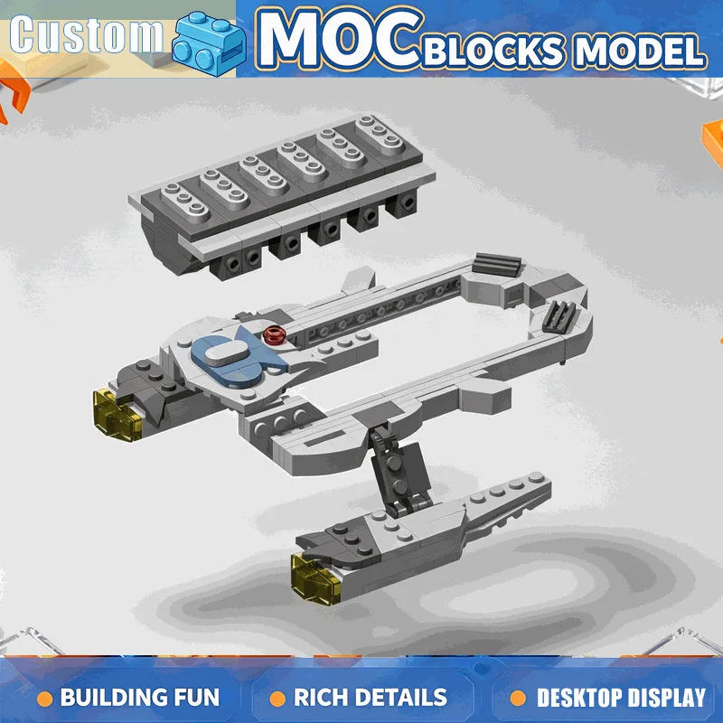 NEW 247Parts Space Transport Building Blocks Galaxy Cargo Ship Model DIY Assembly Creative Educational Sci Fi Vehicle Toy Gift