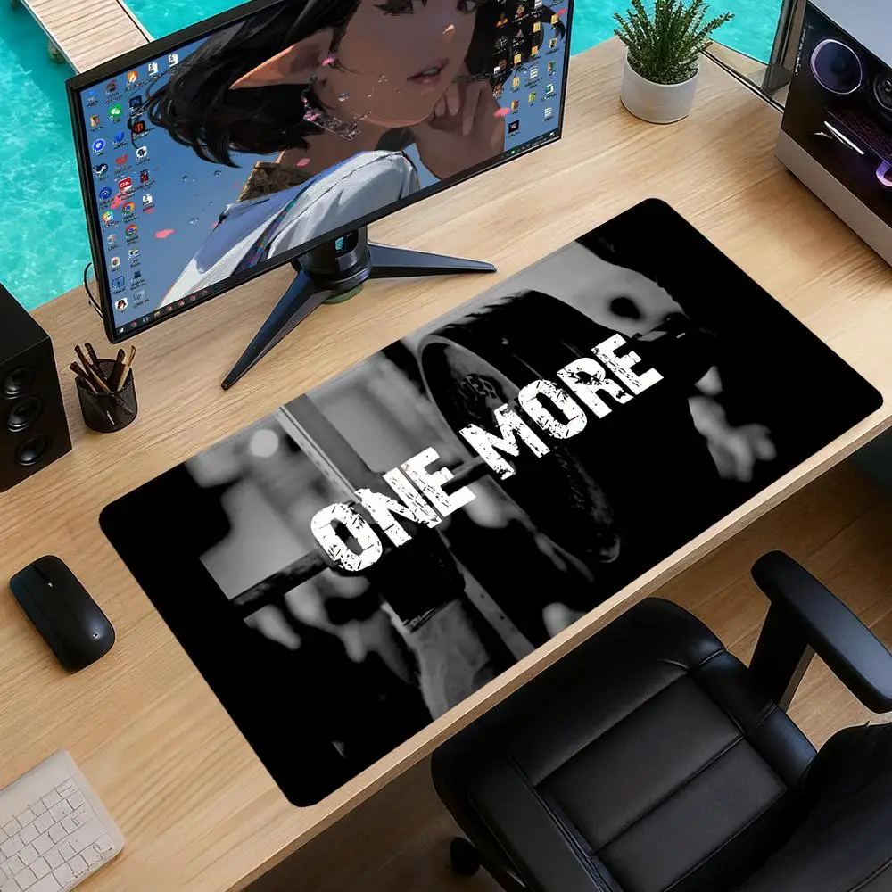 

Коврик для мыши GYM No Excuses, игровые офисные аксессуары, коврик для мыши, большая игровая клавиатура, оверлок, нескользящий настольный коврик, сделай сам