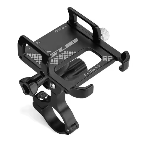 GUB PLUS 15 Bicycle Mobile Phone Holder 360&deg; Rotatable Handlebar Support Fixed Mount Bracket Motorcycle E-Bike Accessories