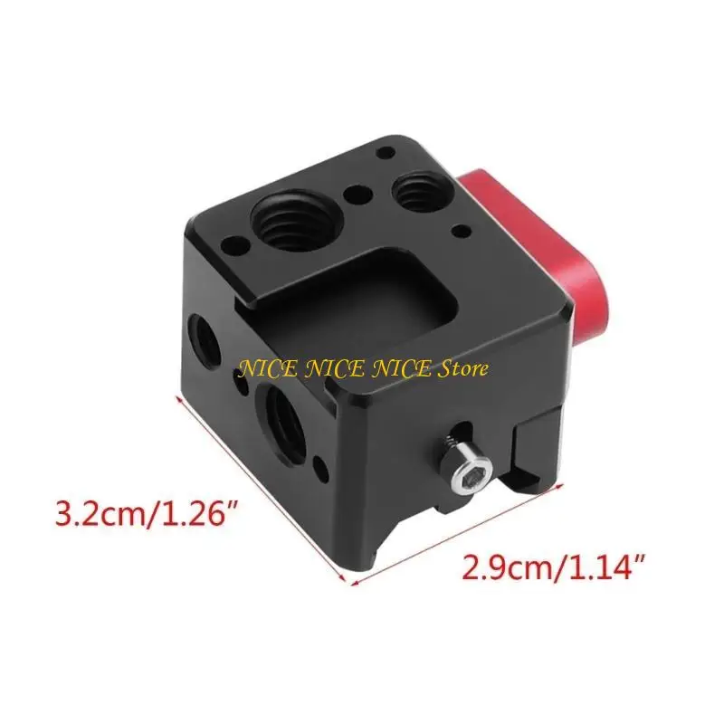Soporte montaje Ro-HC522 para Ronin RS3/RS3 RSC2 Estabilizador computadora mano 1/4 Agujero frío del fría