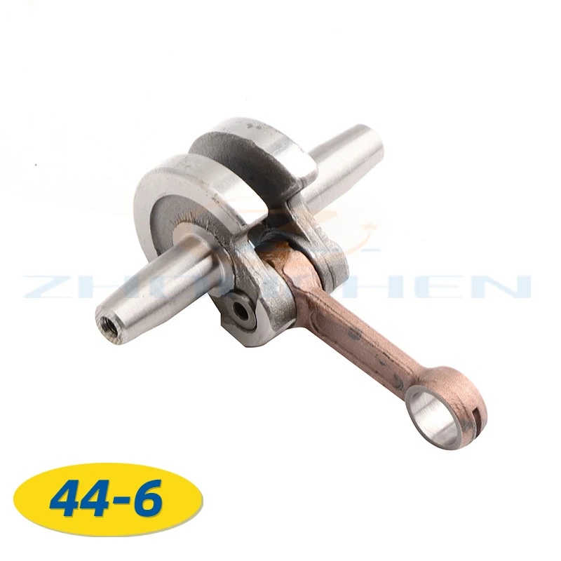 Motorcycle engine Crankshafts For 49cc 2 stroke Heavy Performance Pull Circle Semicircular Crankshaft Crank Shaft Gas Mini Pocke