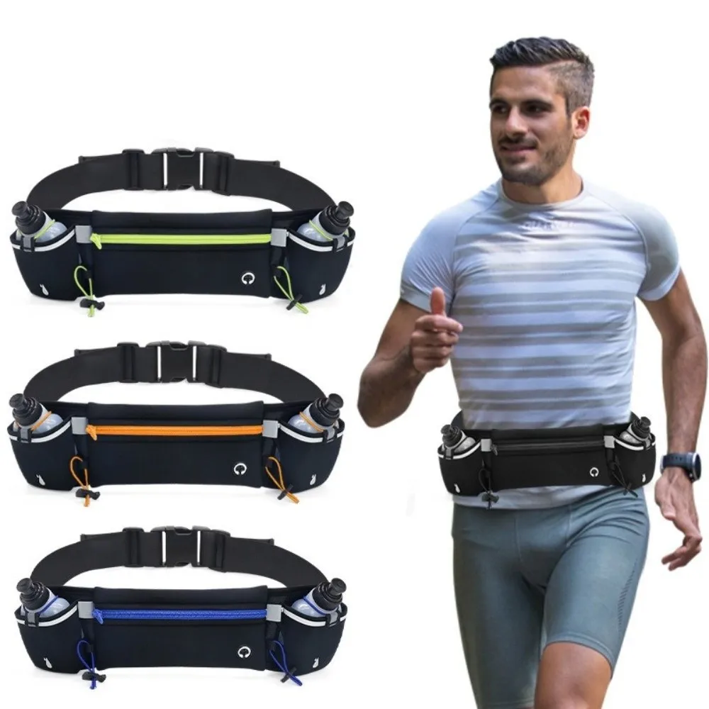 

New Dual Pocket Waist Bag Waterproof Multifunctional Waist Pack Sports Fanny Pack Running
