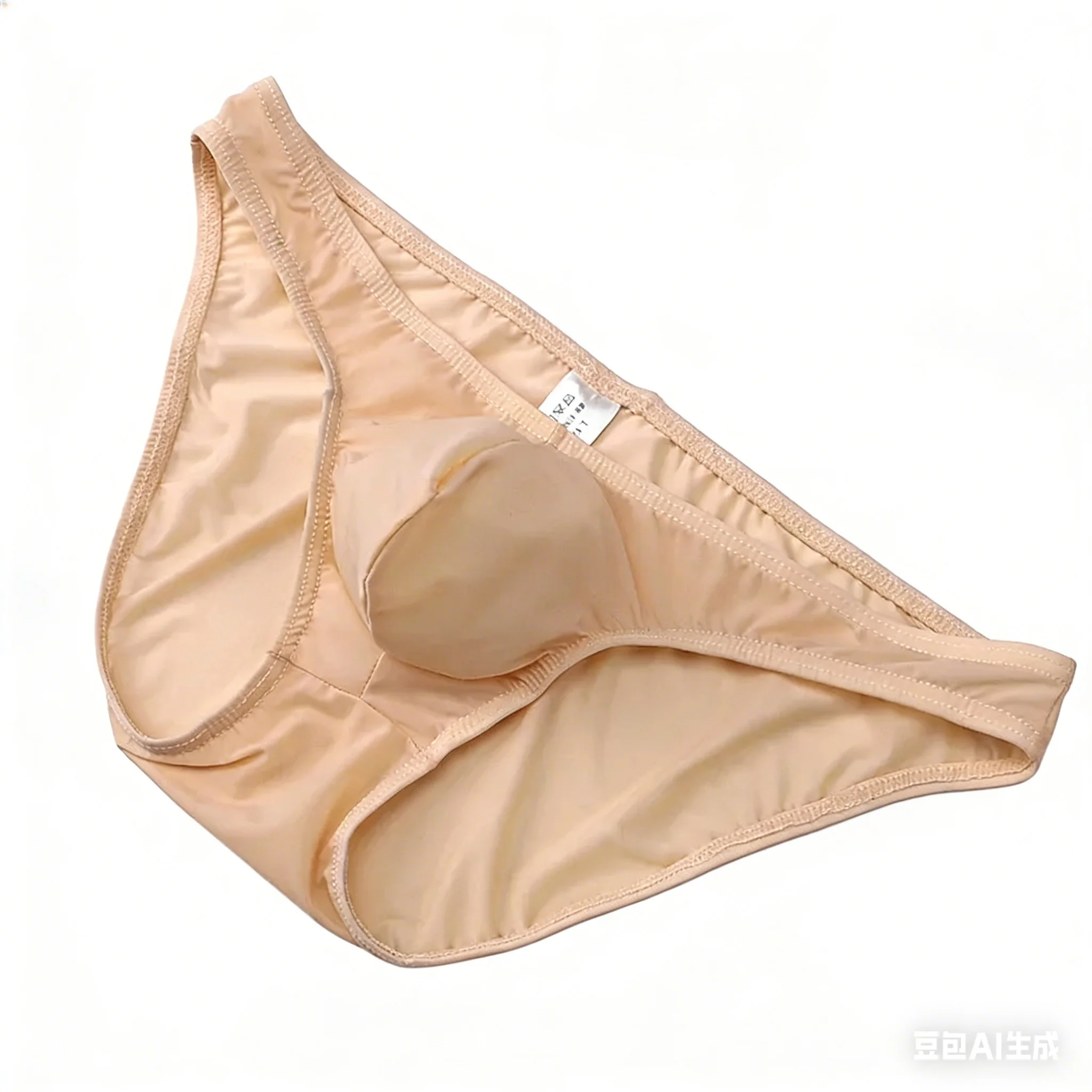 Men Sexy Brief Underwear Ice Silk Ultra-thin Transparent Lightweight Quick Dry Panties Gays Erotic Low Rise U Convex Pouch Tanga