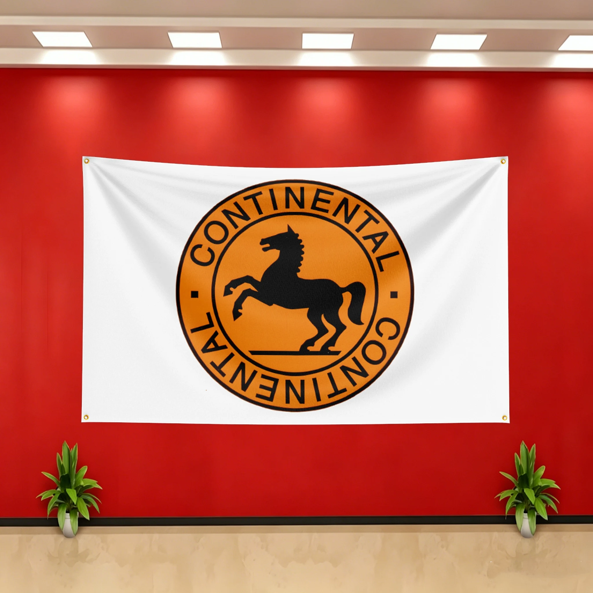 Auto Parts Flag for Continental Tires Fans Banner Bedroom Living Room Dorm Garage Wall Decor Tapestry Custom Advertising Flaga