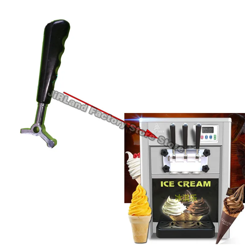 Handle Use In Ice Cream Machine Valve And Spare Parts Front Hand Grip Of Ice Cream Maker Soft Serve Machine Accessorry