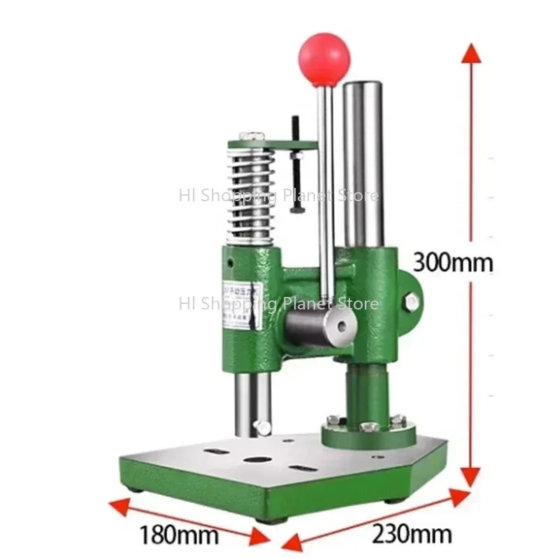 

Portable 220vSmall Manual Punch Press Diamond Cutting Bench Hand Press Die Hand Beer Punch Punch Machine